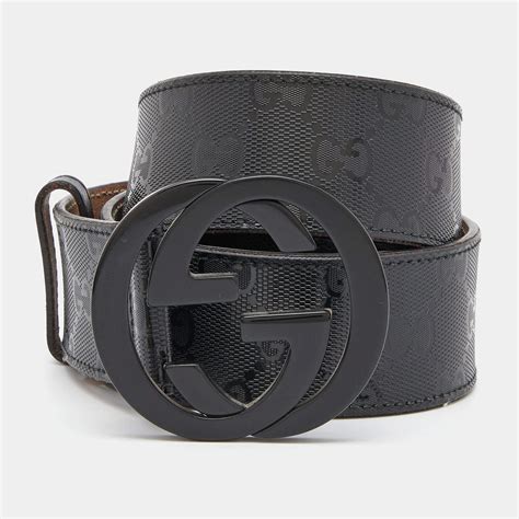 gucci interlocking g belt size|gucci imprime belt.